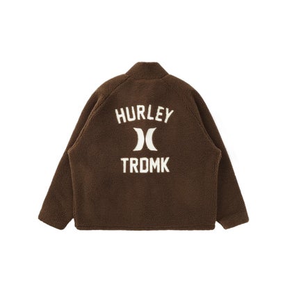 ハーレー Hurley ジャケット レディース ボア バックプリント ロゴ BOA （OWHT）｜詳細画像