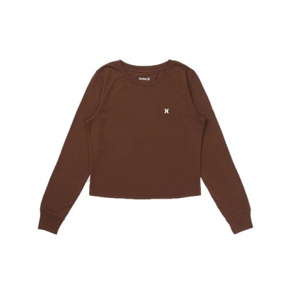 ハーレー Hurley 長袖 Tシャツ ロンT レディース バックプリント ロゴ （BLK）｜詳細画像