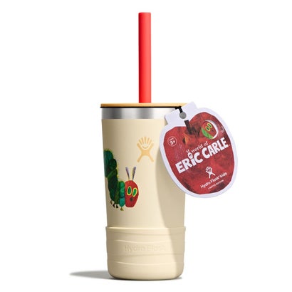 エリックカール 12oz キッズ タンブラー ウィズ ストロー（ERIC CARLE 12oz KIDS TUMBLER WITH STRAW） （Caterpillar）｜詳細画像