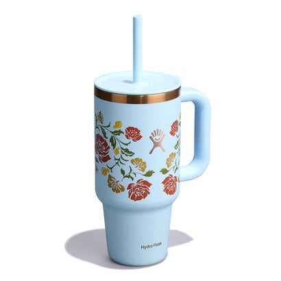 ハイドロフラスク Hydro Flask アウト ウエスト 32oz トラベル タンブラー（OUT WEST 32oz TRAVEL TUMBLER） （WesternLightBlue）｜詳細画像
