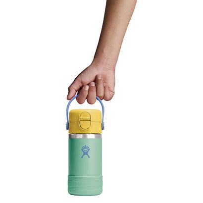 ステンレスボトル マグボトル 水筒 魔法瓶 12oz キッズ ワイドマウス 354ml 保冷 保温 直飲み 890218 （SEEDLINGGREEN）｜詳細画像