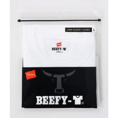 HANES 長袖 Tシャツ ロンT メンズ 無地 （090）｜詳細画像