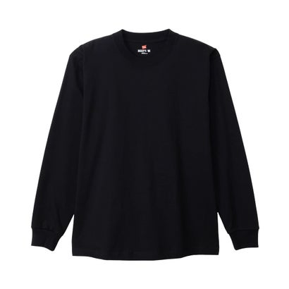 HANES 長袖 Tシャツ ロンT メンズ 無地 （010）｜詳細画像