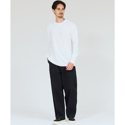 HANES 長袖 Tシャツ ロンT メンズ 無地 （010）｜詳細画像
