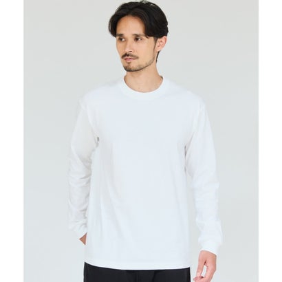 HANES 長袖 Tシャツ ロンT メンズ 無地 （010）｜詳細画像