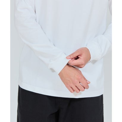 HANES 長袖 Tシャツ ロンT メンズ 無地 （010）｜詳細画像