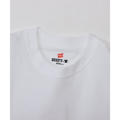 HANES 長袖 Tシャツ ロンT メンズ 無地 （010）｜詳細画像