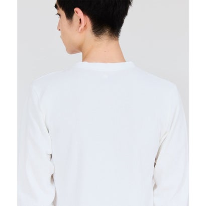 ヘインズ Hanes HANES 長袖 Tシャツ ロンT メンズ ヘンリーネック （010）｜詳細画像