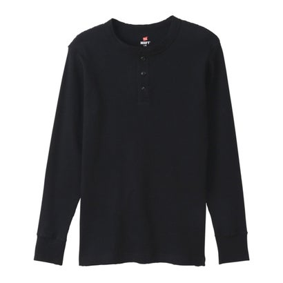 ヘインズ Hanes HANES 長袖 Tシャツ ロンT メンズ ヘンリーネック （060）｜詳細画像
