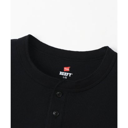 ヘインズ Hanes HANES 長袖 Tシャツ ロンT メンズ ヘンリーネック （060）｜詳細画像