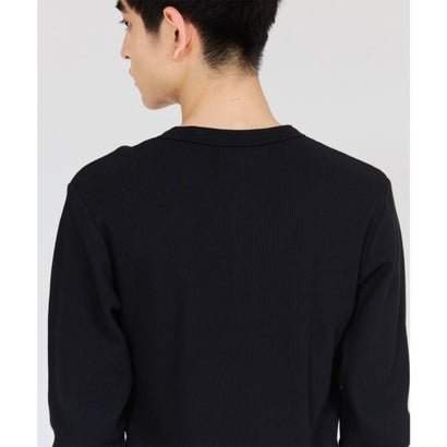 ヘインズ Hanes HANES 長袖 Tシャツ ロンT メンズ ヘンリーネック （090）｜詳細画像