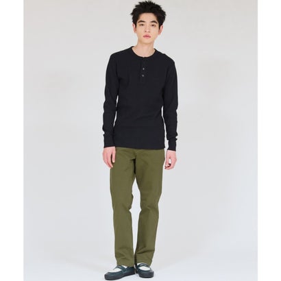 ヘインズ Hanes HANES 長袖 Tシャツ ロンT メンズ ヘンリーネック （090）｜詳細画像