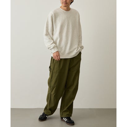 Hanes SWEATS SHIRO クルーネック （ホワイト）｜詳細画像
