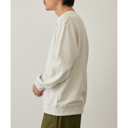 Hanes SWEATS SHIRO クルーネック （ホワイト）｜詳細画像