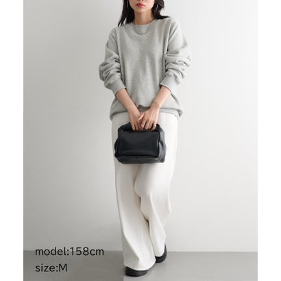Hanes SWEATS MOKU クルーネック （グレー）｜詳細画像