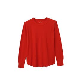 /レディス/THERMAL CREW NECK LS （RED）
