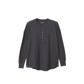 /レディス/THERMAL HENRY NECK LS （MEDIUM GRAY）