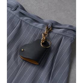 ハシバミ HASHIBAMI ハート型 スマート キーリング キーホルダー 牛革