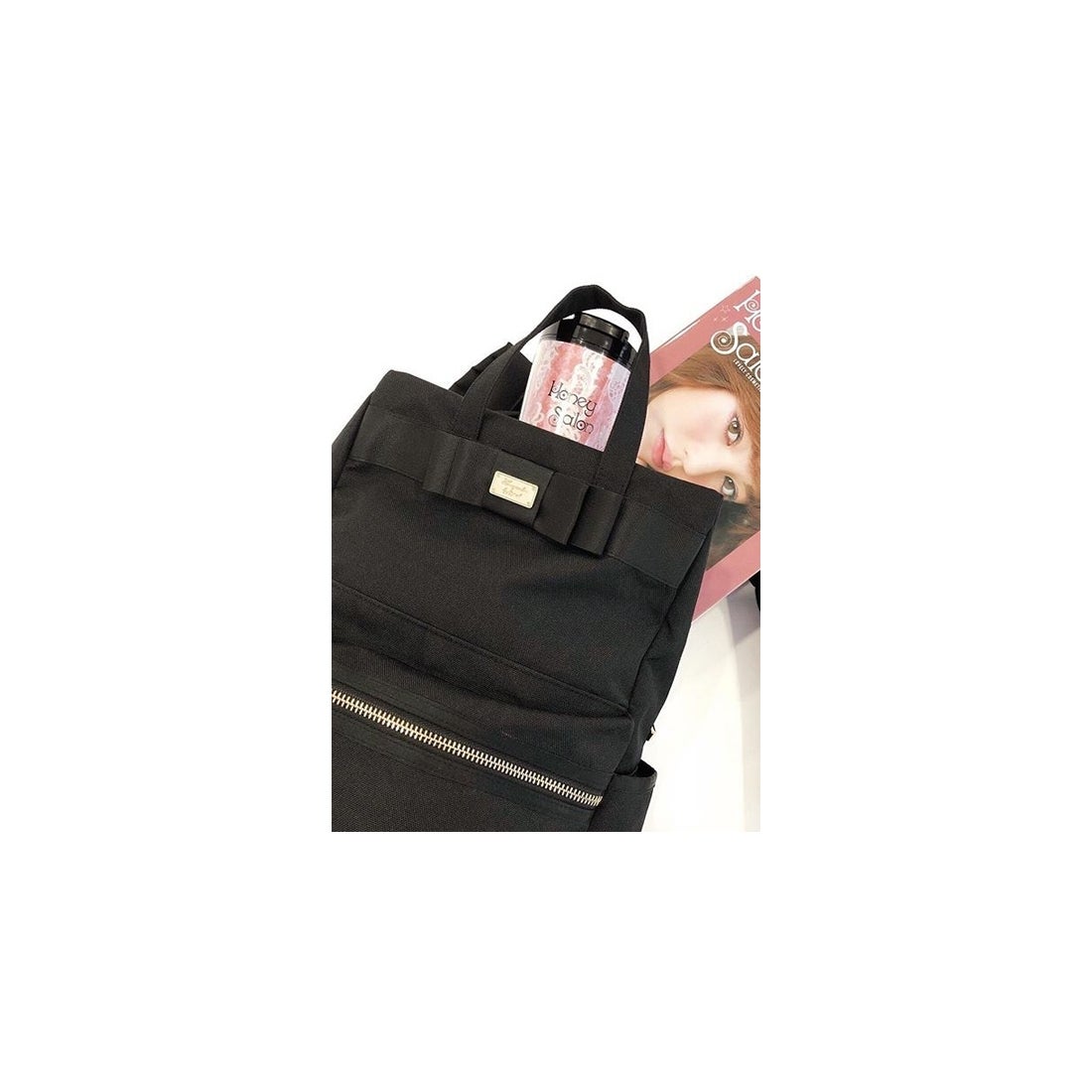 Honey Salon ハニーサロン HONEY SALON リボンスクエアリュック 