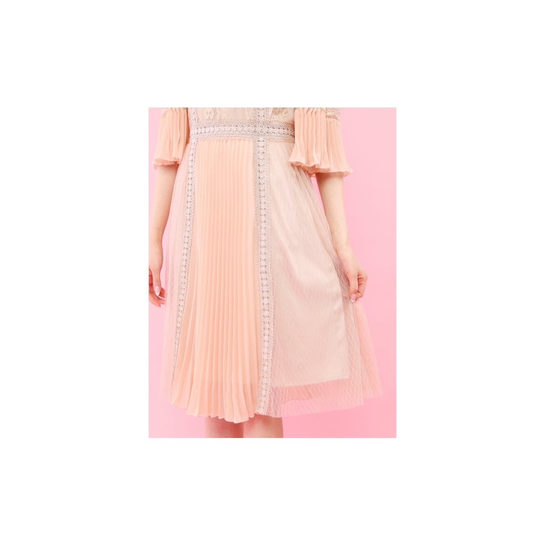 Honey Salon ハニーサロン HONEY SALON レーシーチュールワンピース 
