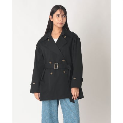 ミドル丈ツイルトレンチコート （エクリュ）｜詳細画像