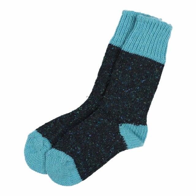 靴下 （TURQUOISE/INDIGO）