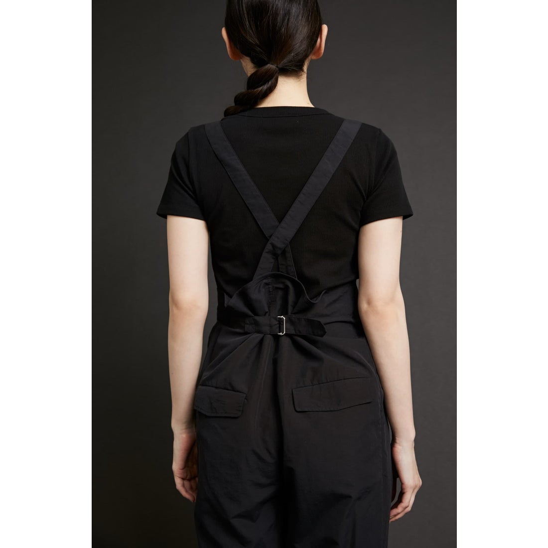 HeRIN.CYE サスペンダーパンツ BLK -ファッション通販 FASHION WALKER