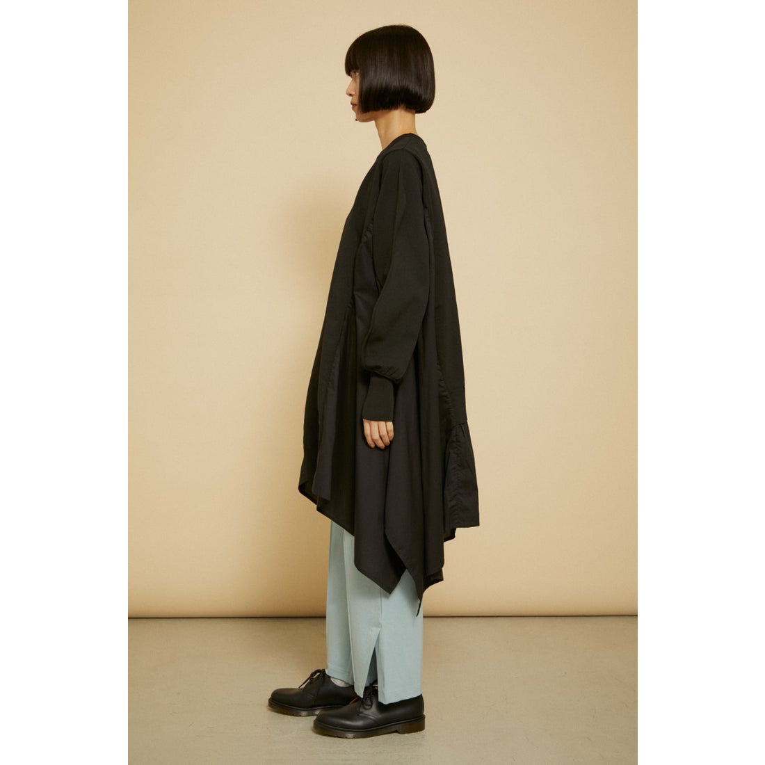 HeRIN.CYE Jersey layered tops L/GRY1 -ファッション通販 FASHION WALKER