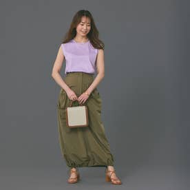 Pocket balloon skirt （カーキ）