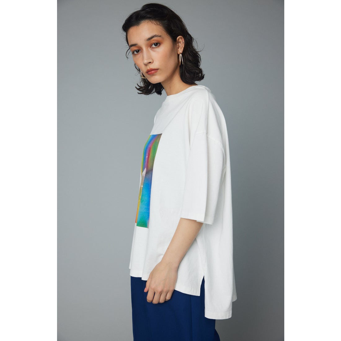 トップス HeRIN.CYE TAKAKO NOEL MESH LONG TEE HeRIN.CYE ［予約］TAKAKO NOEL TEE Multi_1 -ファッション通販