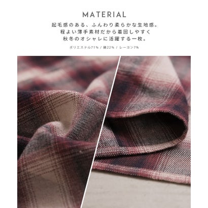 レカ reca チェック柄オーバーサイズシャツ(p246542) （ブラック）｜詳細画像