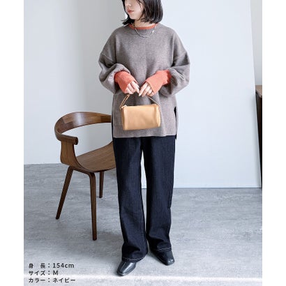 レカ reca 飾り釦付き裏ゴムストレートデニムパンツ（sat-e-5060） （ライトブルー）｜詳細画像