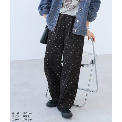 レカ reca ツータックドットバレルパンツ(on6506414) （アイボリー）｜詳細画像