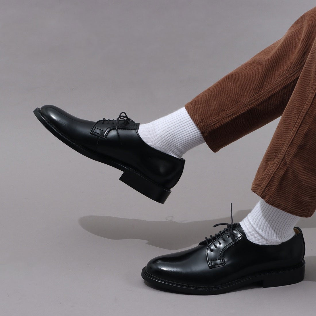 ハルタ HARUTA レザープレーンビジネスシューズ （ブラック） -靴＆ファッション通販 ロコンド〜自宅で試着、気軽に返品