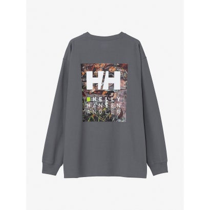 ヘリーハンセン/メンズ/L/S HHA LOGO TEE (L/SHHアングラーロゴティー) （SY）｜詳細画像