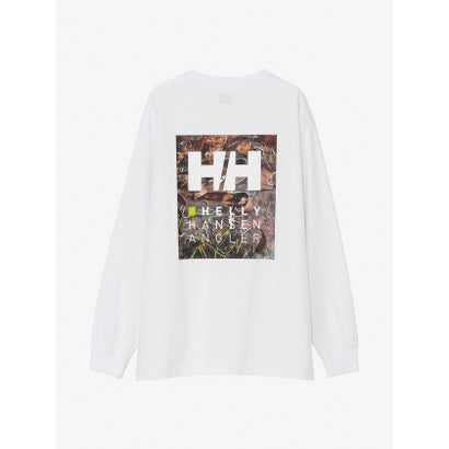 ヘリーハンセン/メンズ/L/S HHA LOGO TEE (L/SHHアングラーロゴティー) （CW）｜詳細画像