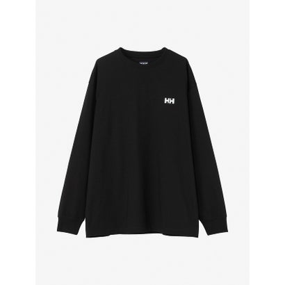 ヘリーハンセン/メンズ/L/S HHA LOGO TEE (L/SHHアングラーロゴティー) （K）｜詳細画像