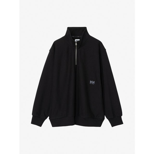 /HH HW SWEAT HZ (HHヘビーウェイトスウェットハーフジップ) （K）