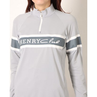 ヘンリークラブ HENRY Club L Cocotyナガソテハーフジップシャツ （014）｜詳細画像