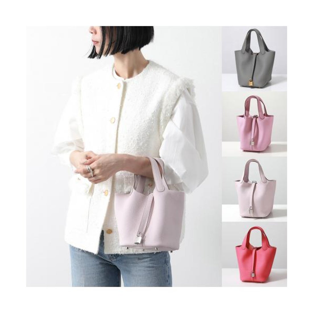 エルメス Hermes HERMES ハンドバッグ ピコタンロック 056289CC