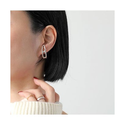 エルメス Hermes HERMES ピアス Chaine dAncre Punk H124501B （SILVER/シルバー）｜詳細画像