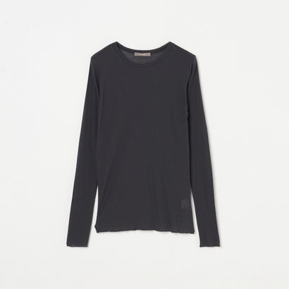 エリオポール HELIOPOLE SHEER LONG SLEEVE TEE （ライトグレー）｜詳細画像