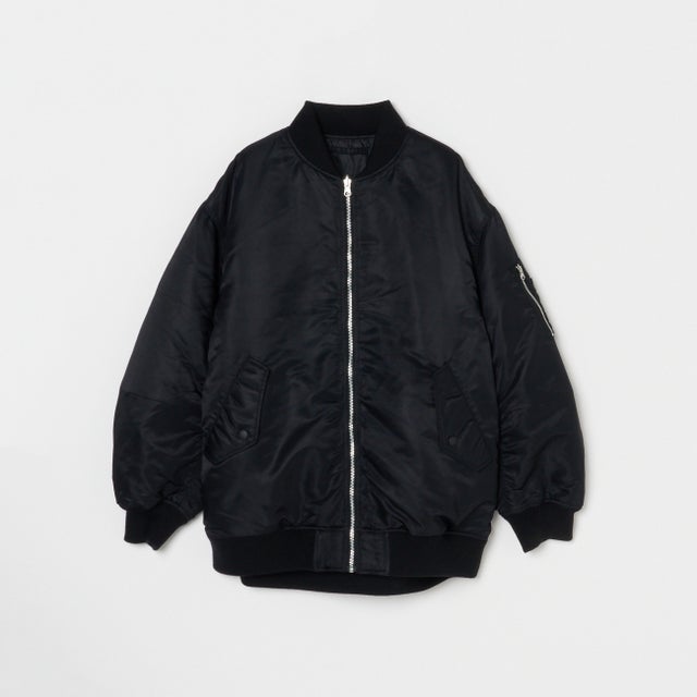 REVERSIBLE MA-1 BLOUSON （ブラック）