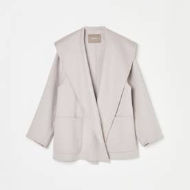 WOOL RIVER SHAWL COLLAR COAT （ライトグレー）