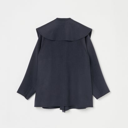 エリオポール HELIOPOLE WOOL RIVER SHAWL COLLAR COAT （ネイビー）｜詳細画像