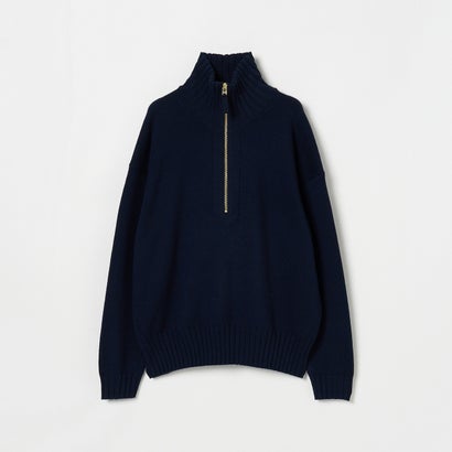 エリオポール HELIOPOLE MIDDLE GAUGE KNIT PULLOVER （アイボリー）｜詳細画像