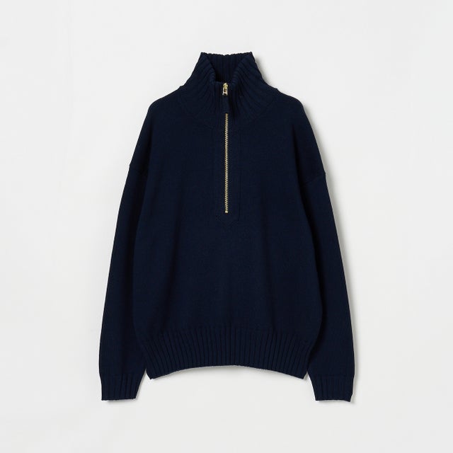 MIDDLE GAUGE KNIT PULLOVER （ネイビー）