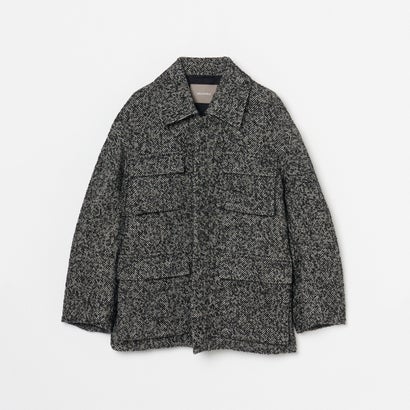 エリオポール HELIOPOLE LOOP TWEED HERRINGBONE BLOUSON （モノトーン系）｜詳細画像