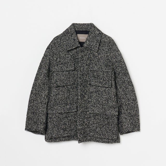 LOOP TWEED HERRINGBONE BLOUSON （モノトーン系）
