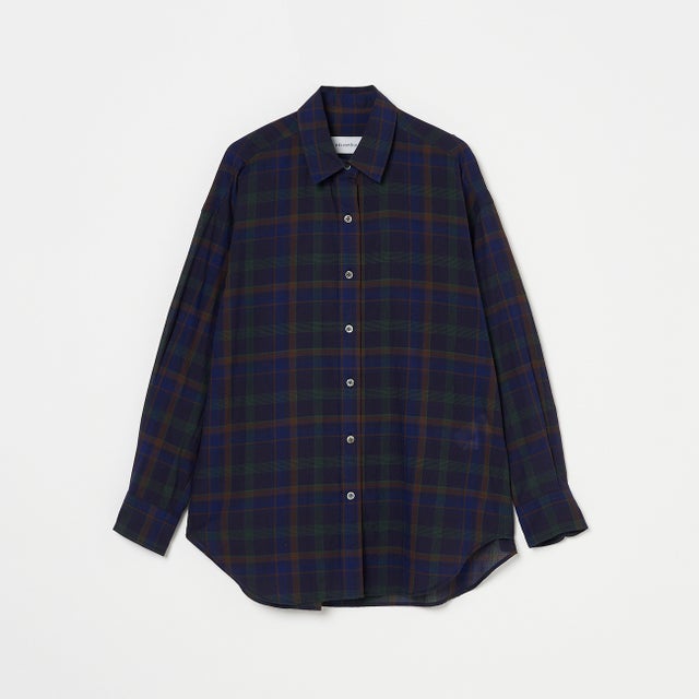 the EDITOR SHIRT （ダークグリーン）